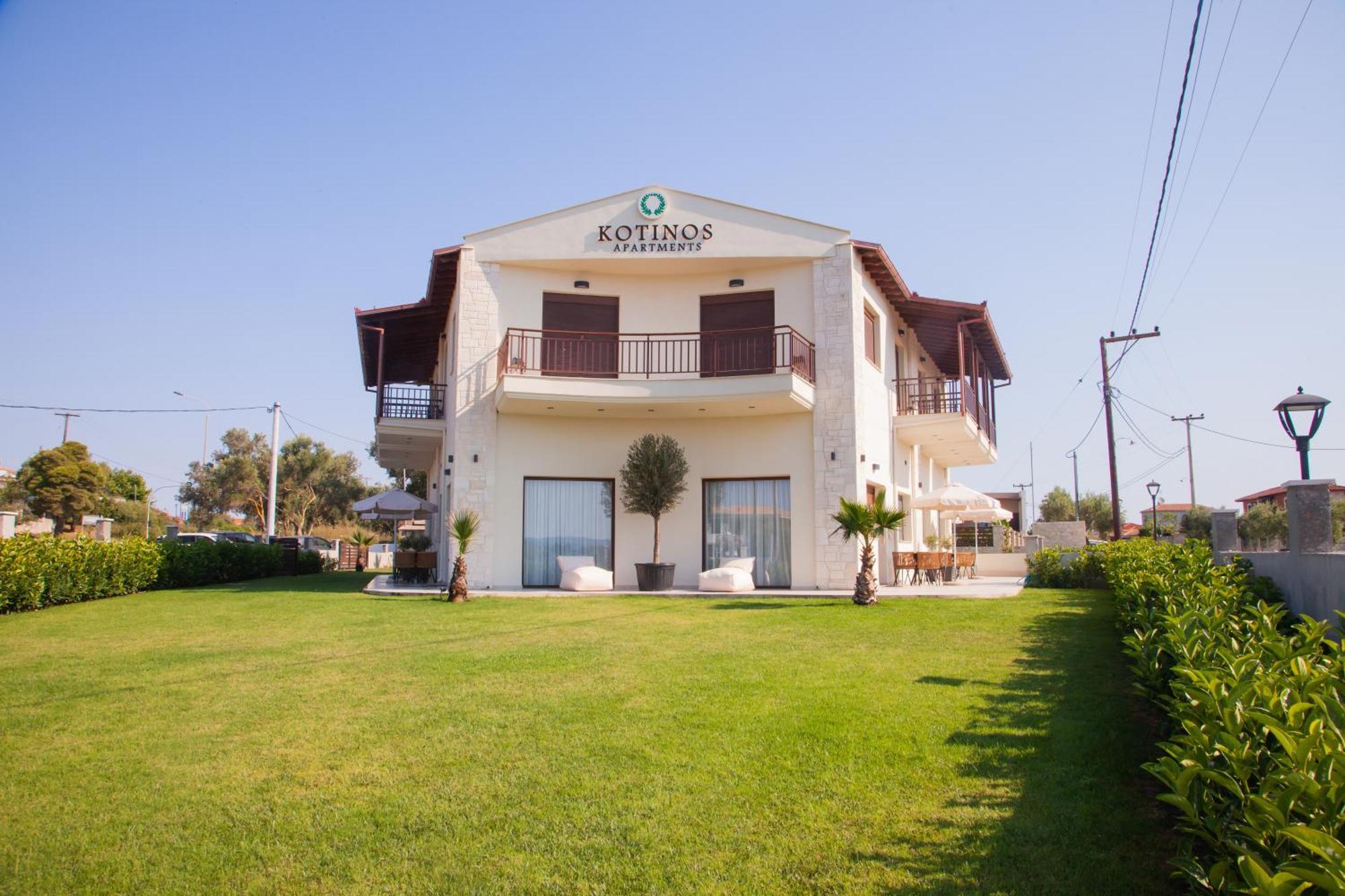 Kotinos Apartments Afytos Esterno foto